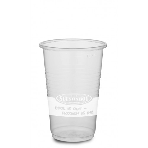 Cups 200 ml, with SLUSHYBOY®- logo