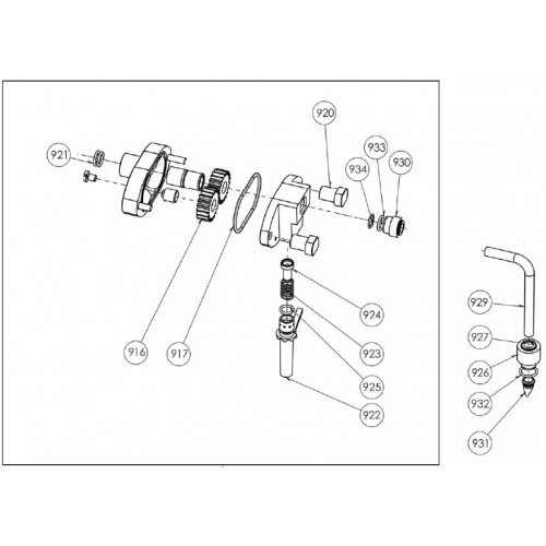 O-ring driveshaft pump PORTOFINO/KARMA PUMP