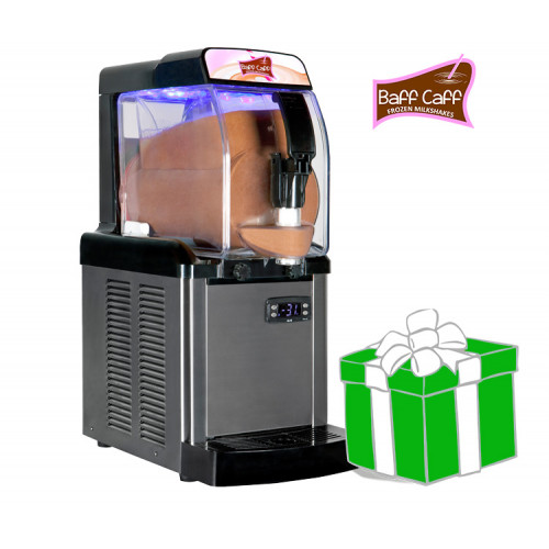 Frozen Milkshake-Maschine 'SP ULTRA' 1 x 5 Liter, Modell 2023 inkl. Frozen Coffee Starterpaket im Wert von über 360,- Euro. Sie sparen 191,20 Euro im Vergleich zum Einzelkauf.