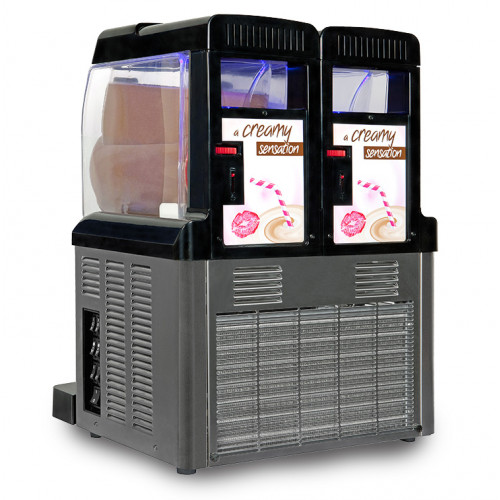 Frozen Milkshake-Maschine SP ULTRA 2 x 5 Liter, schwarz