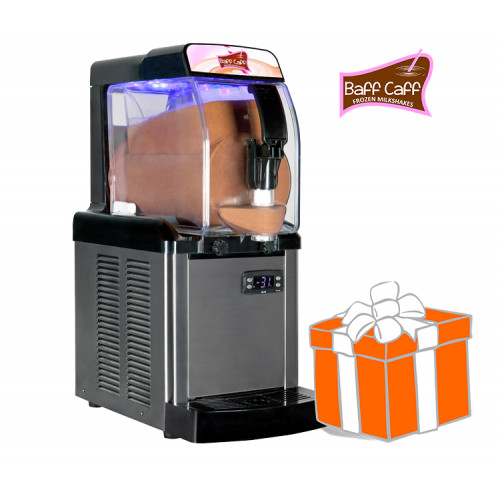 Frozen Milkshake-Maschine SP-ULTRA 1 x 5 Liter schwarz, inkl. Milch-Shake Starterpaket im Wert von über 149,- Euro
