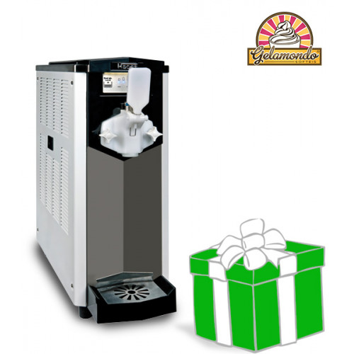 K-Soft Gravity: Softeis- & Frozen Yoghurt-Maschine inkl. Softeis- & Frozen Yoghurt Starterpaket im Wert von über 850,- Euro.