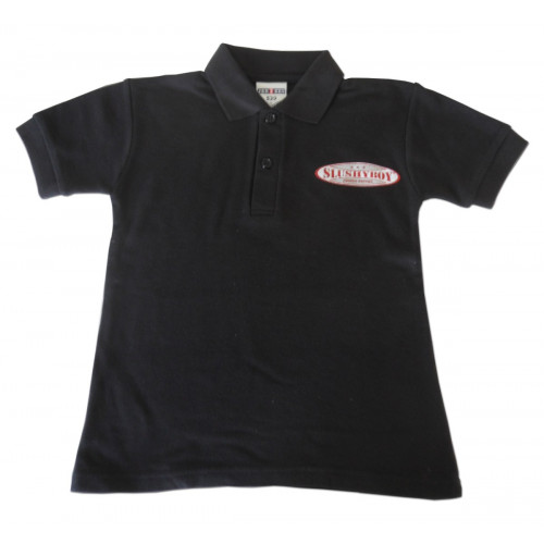 Kids Polo-Shirt, schwarz, Größe 90