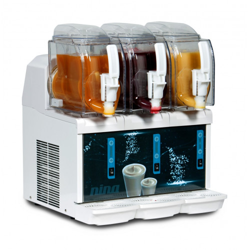 Mini-Frozen Milkshake-Maschine NINA 3 x 1,5 Liter weiß