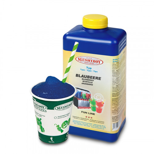 Slush Sirup Blaubeere - 1 Liter