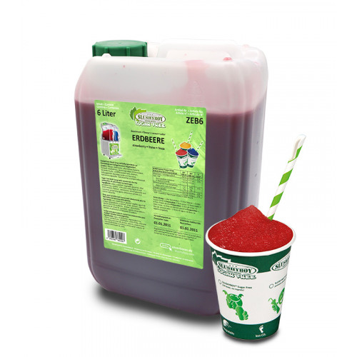 Slush Sirup Erdbeere - 6 Liter