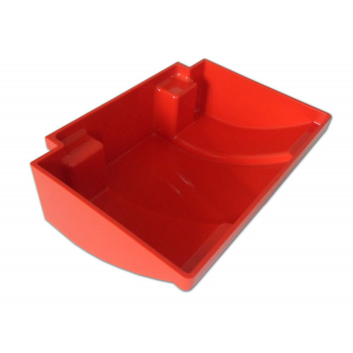 Drip tray complete SPM, red - 11 Liter