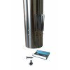 Cup dispenser, L size, stainless steel