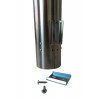 Cup dispenser, S size, stainless steel