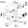 Elektronisches Display SPM, SBP1